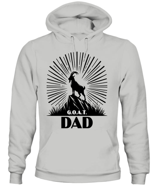 Unisex Hoodie Fathers Day GOAT Men Women appreciated loved best smart special gift uncle grandpa new dad expecting dad G.O.A.T. Greatest